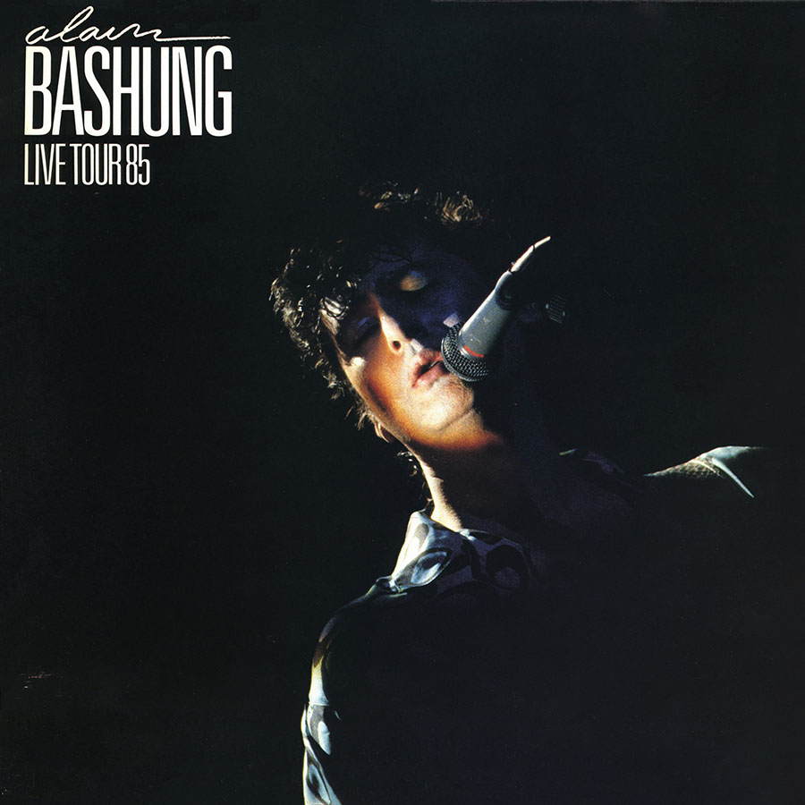 alain bashung lp live tour  85 presse front